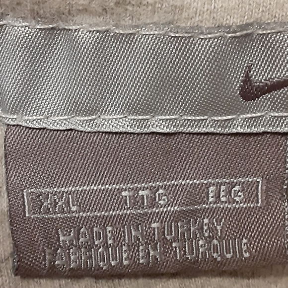 Vintage Hoodie With Embroidered  Nike Air Logo Men's Size XXL Double Extra Large - Picture 6 of 8